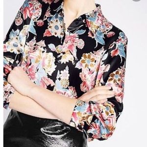 Alexa Chung M&S Print Blouse